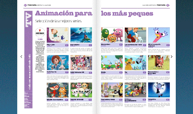 Selecció de sèries per cate