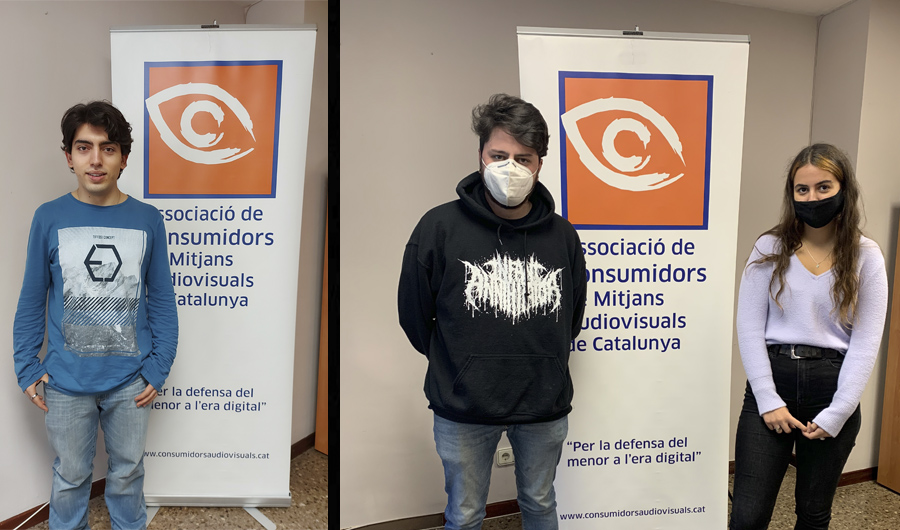 Estudiants de la UAB i la UIC comencen pràctiques a l'Associació en temps de la covid-19